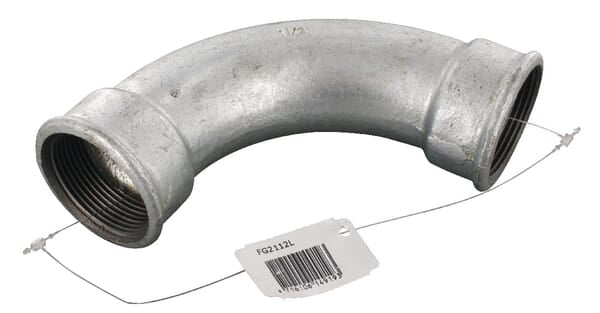 KRAMP Bogen 90° IG/IG verzinkt 1 1/2 FG2112L