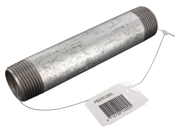 KRAMP Rohrnippel verz. 1"x150mm FG231150L