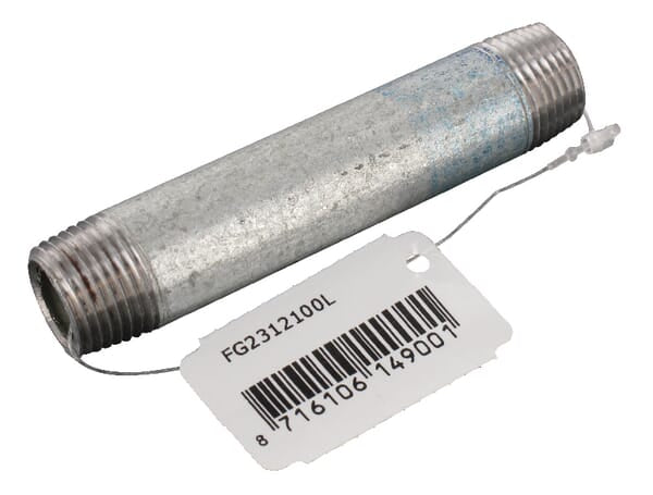 KRAMP Rohrnippel verz. 1/2"x100mm FG2312100L