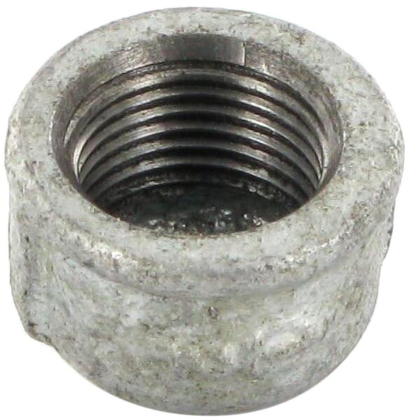 Blindk. rond galvanisé IT 1/2"