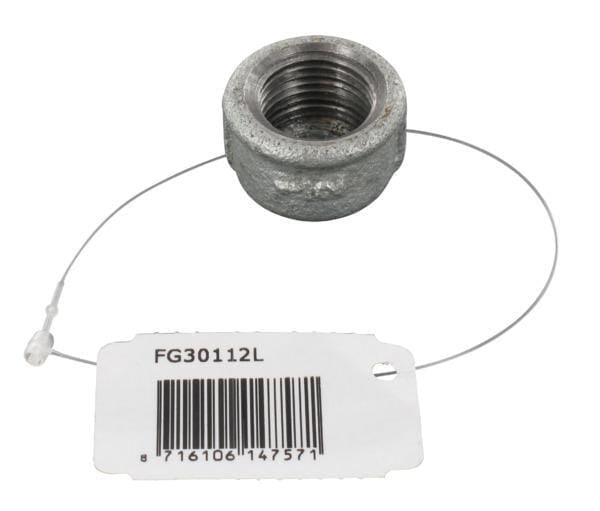 Blindk. rond galvanisé IT 1/2"