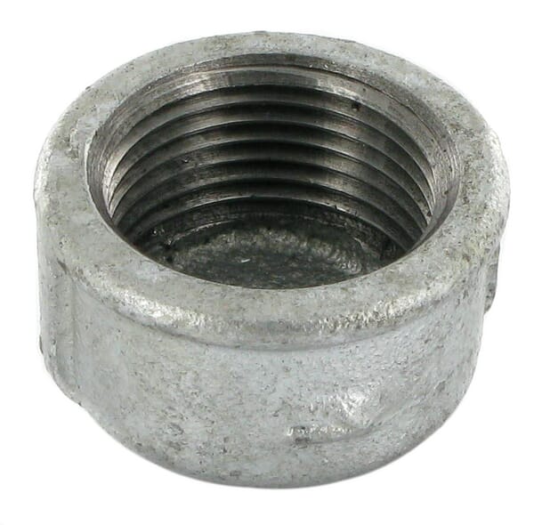 Blindk. rond galvanisé IG 1"