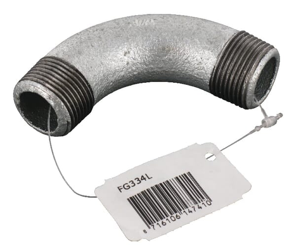 KRAMP Bogen 90° AG/AG verzinkt 3/4" FG334L