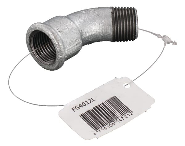 KRAMP Bogen 45° verz. IG/AG 1/2" FG4012L