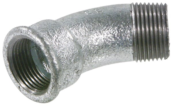 KRAMP Bogen 45° verz. IG/AG 3/8" FG4038