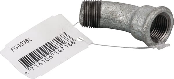 KRAMP Bogen 45° verz. IG/AG 3/8" FG4038L