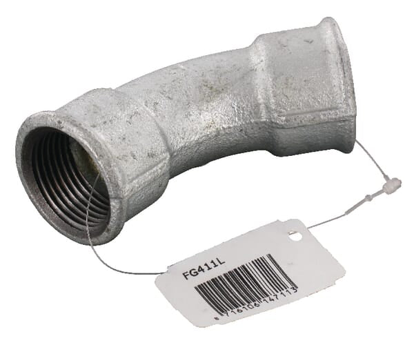 KRAMP Bogen 45° verz. 2xIG 1" FG411L