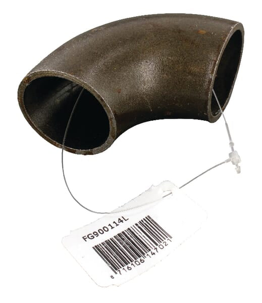 KRAMP Bogen 90° schwarz 1 1/4" FG900114L