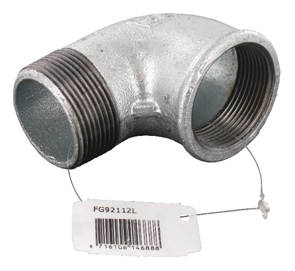 Angle galv. Femelle/mâle 1 1/2"