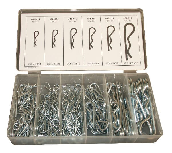 Assortment of spring pins - inch