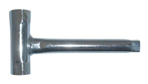 Spark plug wrench 19x21, square 12mm