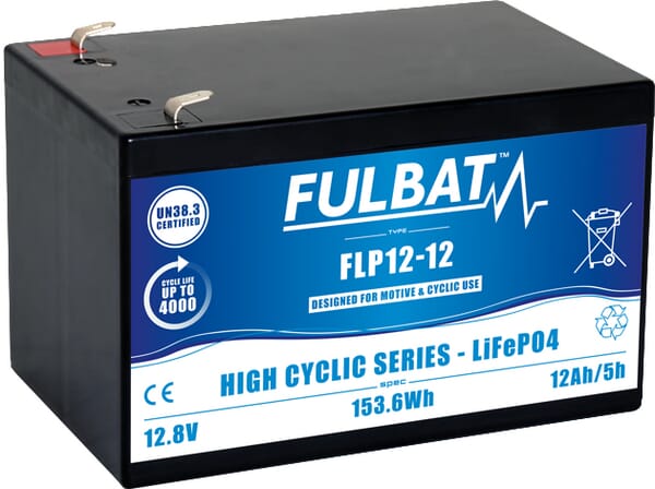 KRAMP Batterie, LITHIUM, 12 V, 12 Ah FLP1212