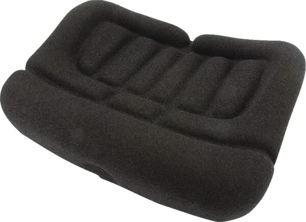 Coussin d'assise tissu grammes noirs