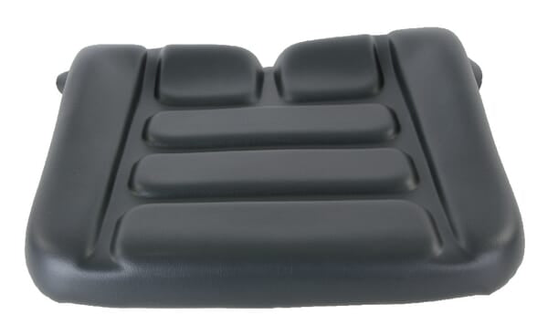 Coussin d'assise en PVC noir