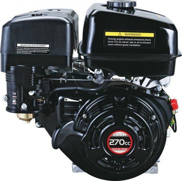 Engine, horizontal, 18HP, 25.4x88, Loncin