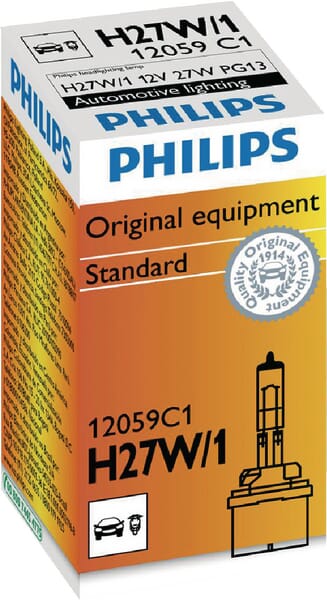 KRAMP Glühlampe 12V 27W H27W/1 PG13 GL12059
