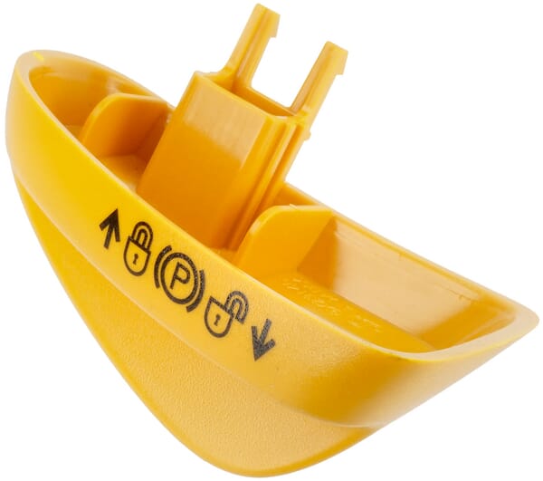 Bouton, frein de stationnement (orange)