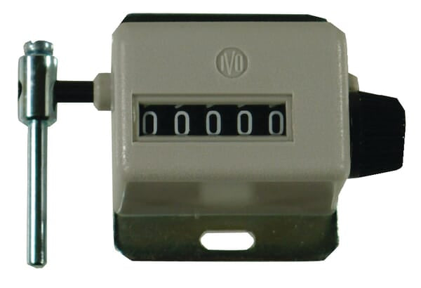 Bale counter, drive on the left, lifting direction on the left