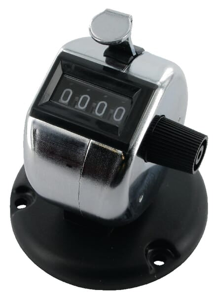 Handpiece counter metal