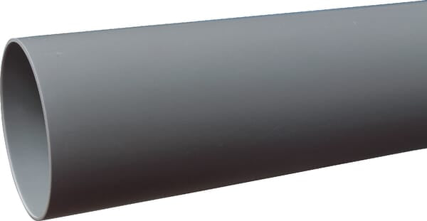 KRAMP Rohr, PVC, 80 mm, grau - 4 Meter HWA980801G