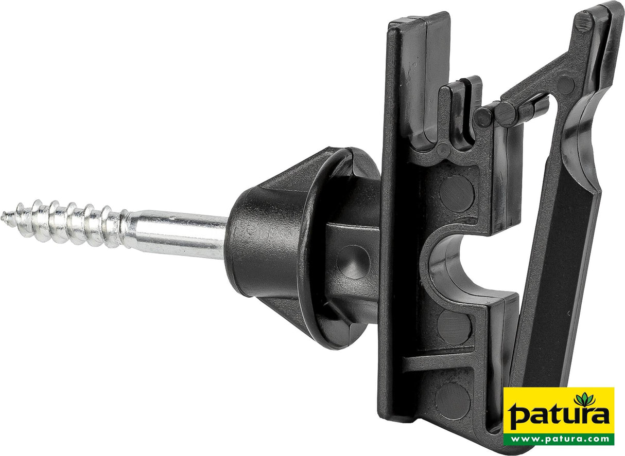 Patura Seil-/ Bandisolator, Holzgewinde für Bänder bis 40 mm (25 Stück/Beutel) 127026