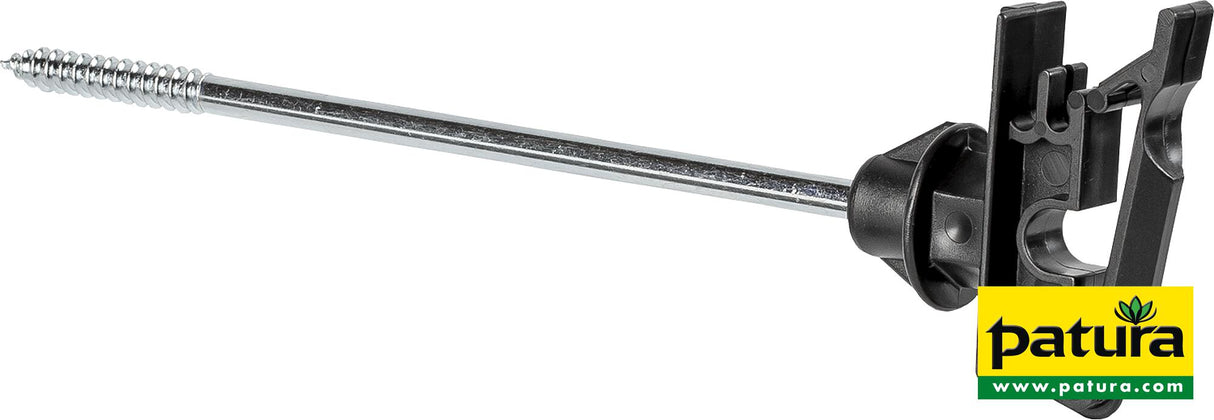 Patura Seil- und Breitbandisolator mit langem Schaft (10 Stück/Pack) 127911