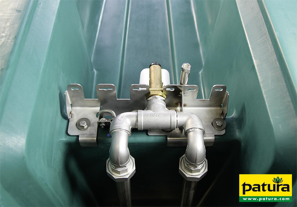 Suevia Ringleitungs-Anschluss-Set 1" aus Edelstahl 1031985