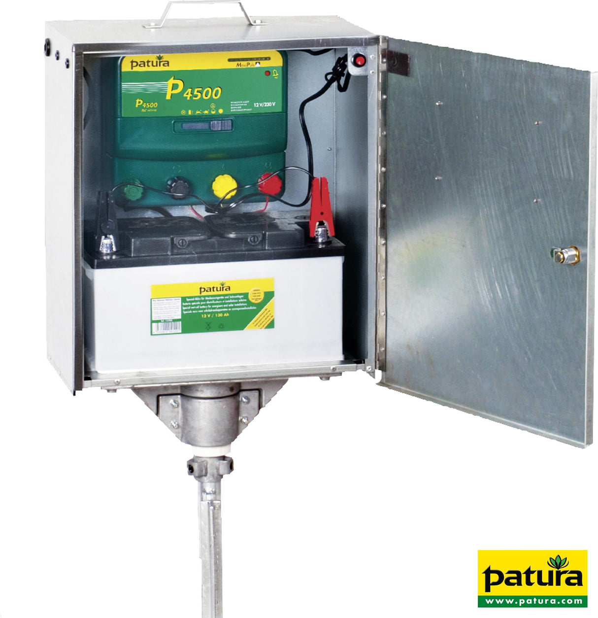 Patura P4500, Multifunktions-Gerät, 230V/12V mit elektrifizierter Box und Erdstab 145430