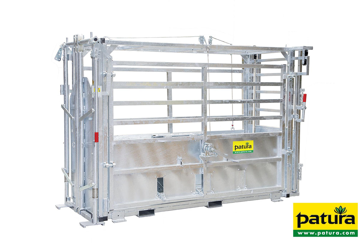 Patura Betäubungsbox mit aufziehbarer Seite 302321