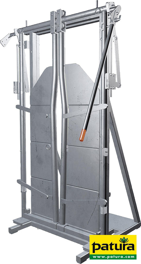 Patura Halsfangvorrichtung A4000 mit Ständer, mit automatischer Bremse 302341