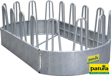 Patura Ovalraufe, 16 Freßplätze, 3,45x1,90m mit Diagonalstreben 303540