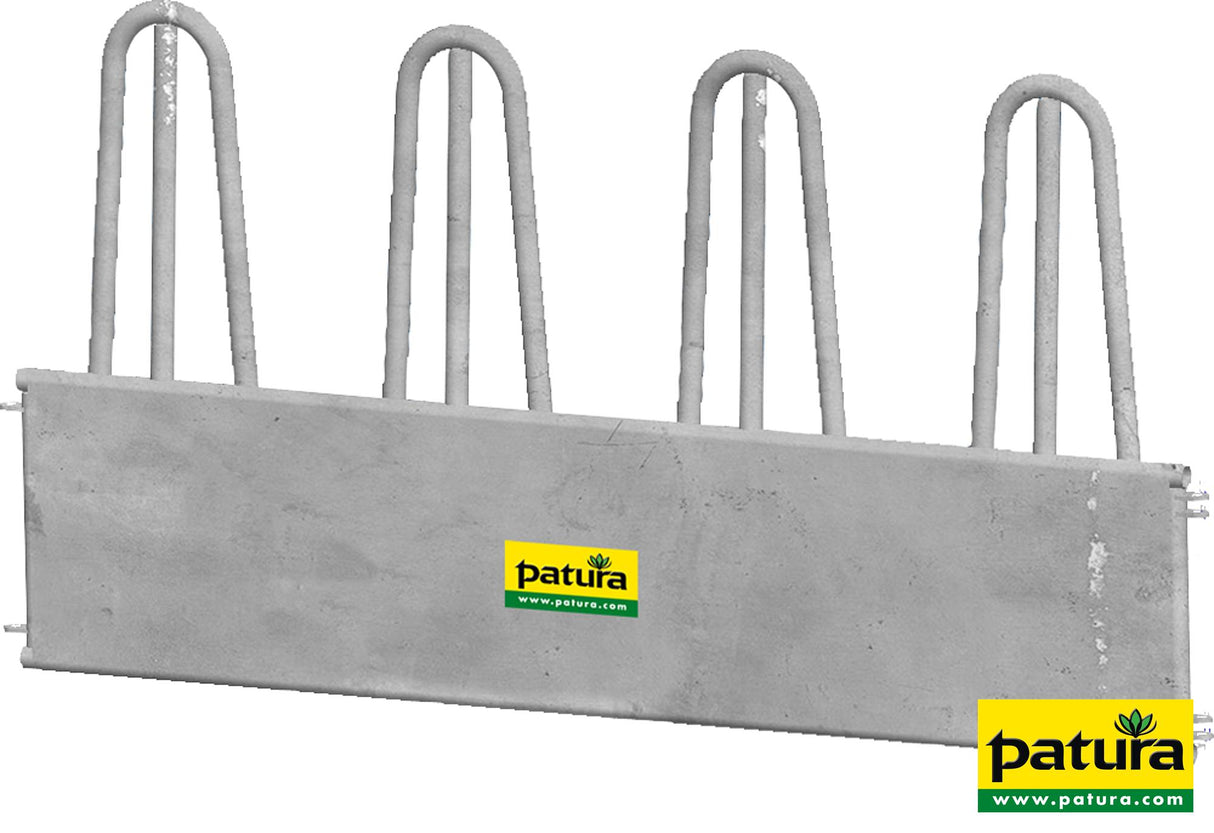 Patura Palisadenfreßgitter gerade, 4 Palisaden pass. für Ovalraufe 303541