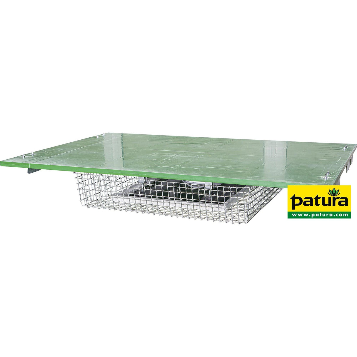 Patura Abdeckung Kälberbox mit Wärmeplatte inkl. Halterahmen und Schutzkorb 332433