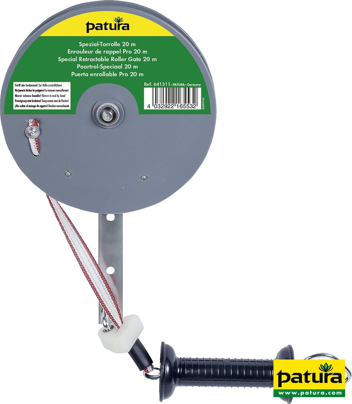 Patura Spezial-Torrolle 10 m mit Breitband 20 mm 641310