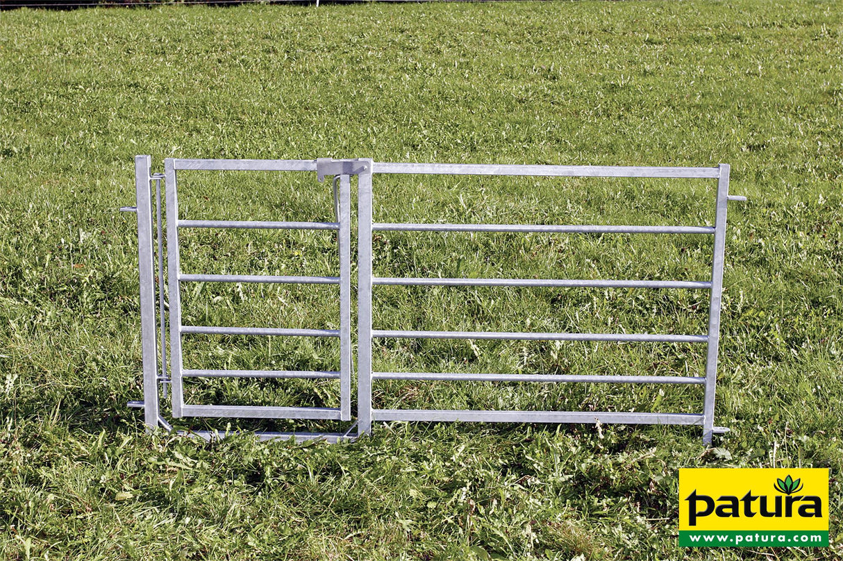 Patura Horde mit Schwingtor, Breite 1,83 m, Schafe, verzinkt 37025