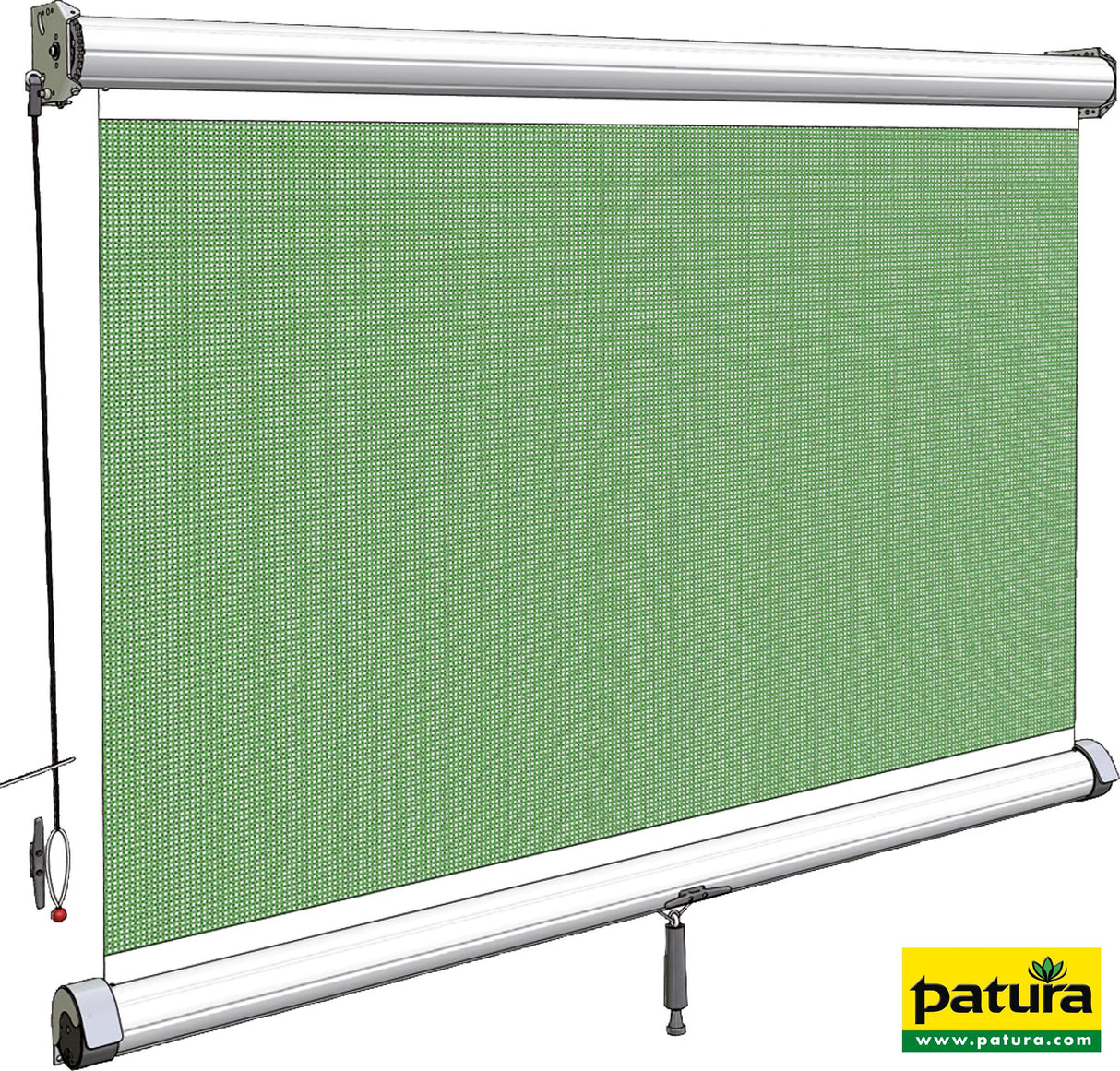 Patura Windschutz-Zugrollo Höhe 2,10 m Breite 2,50 m RS2521
