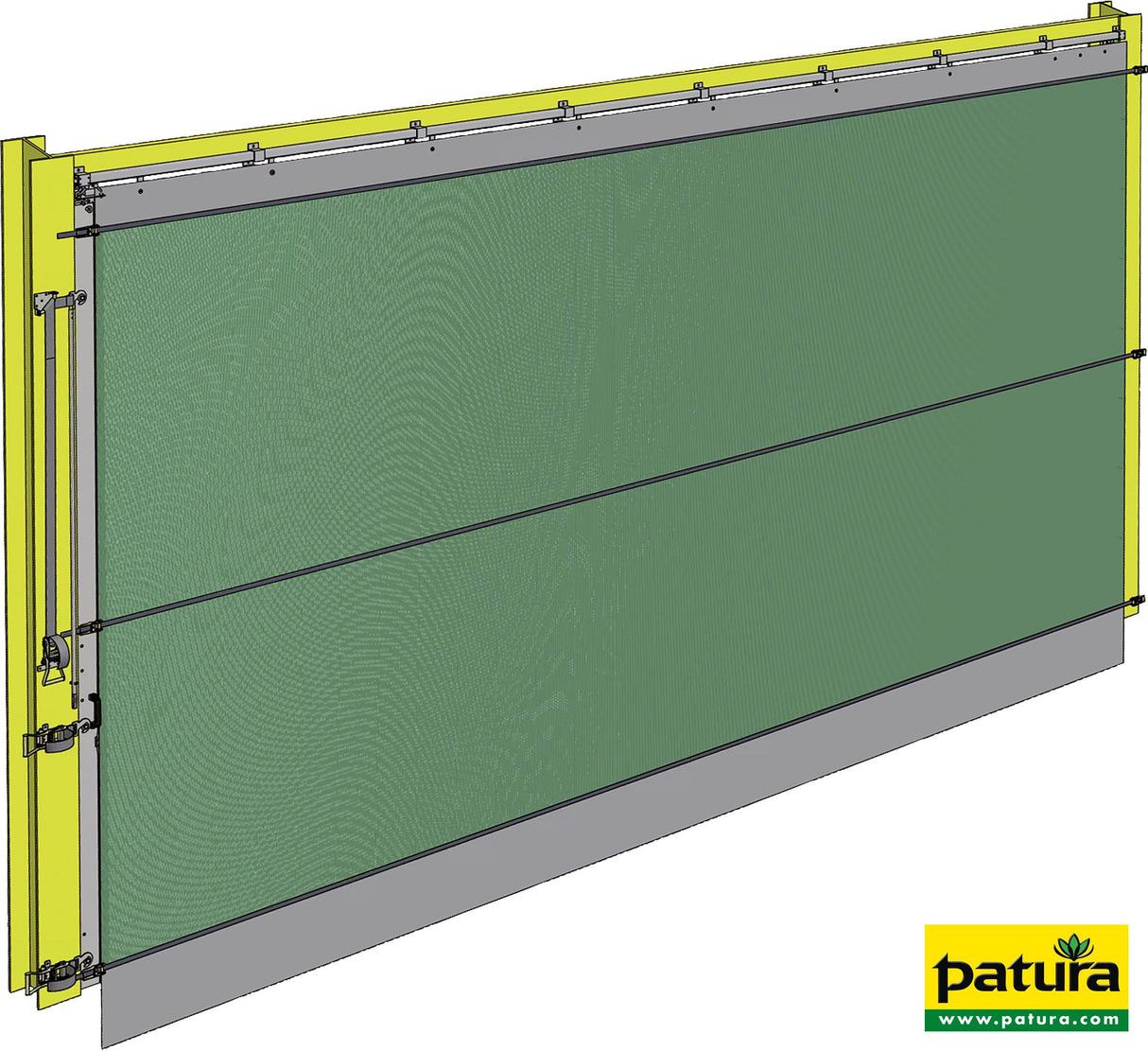 Patura Windschutz-Vorhang Höhe 3,00 m Breite 10,0 m TS10030
