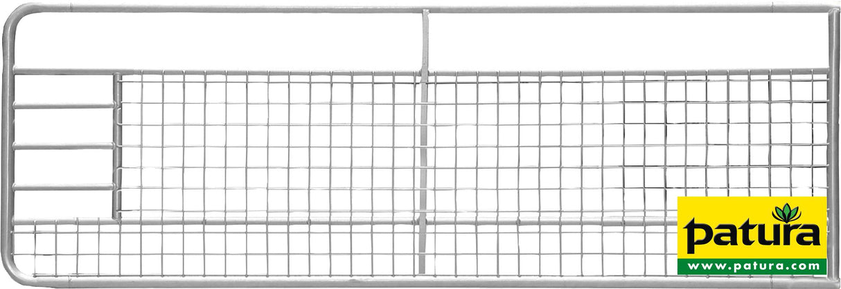 Patura Weidetor 3,5 m, mit Gitter, verzinkt inkl. Montageteile 451024