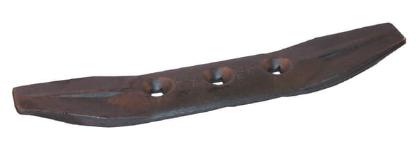 KRAMP Grubberspitze 430x75x12mm, reversibel, flach, 3 Löcher, passend für Vicon CP1505