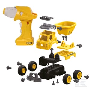 Kit RC premier camion benne 27 pièces avec visseuse sans fil