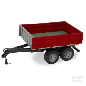 Benne rouge pour tracteur RC 1:16