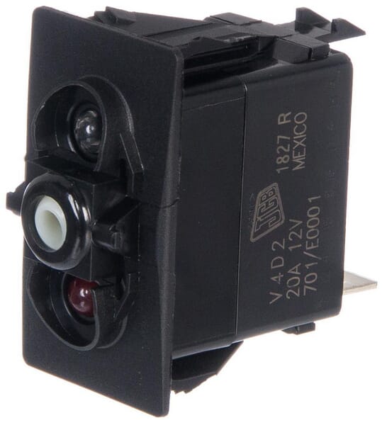 JCB Schalttafel 12V 2 Pos JC701E0001