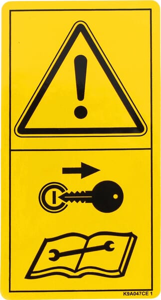KUHN Piktogramm SICHERHEITS K9A047CE