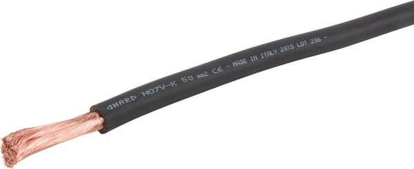 KRAMP Kabel 1 x 50 mm² schwarz KA15005