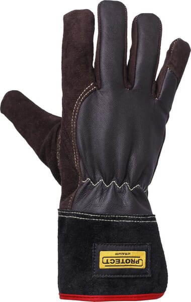 KRAMP Schweißerhandschuh 800.5 schwarz, Leder Gr. 11/L Kramp - 1 Paar - KG0800511