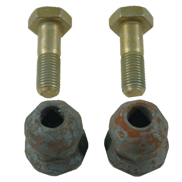 2 balls with screws M16x50