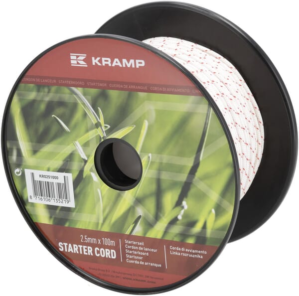 KRAMP Starterseil 2,5 mm x 100 m KR0251000