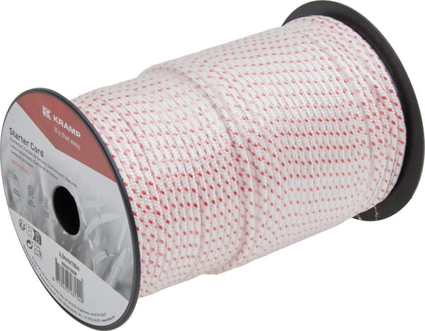 KRAMP Starterkabel 4,5 mm x 100 m weiß - 1 Rolle - KR0451000W