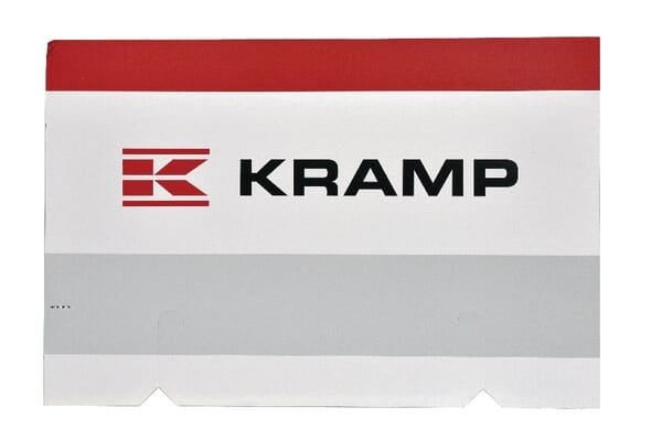 Counter display cramp