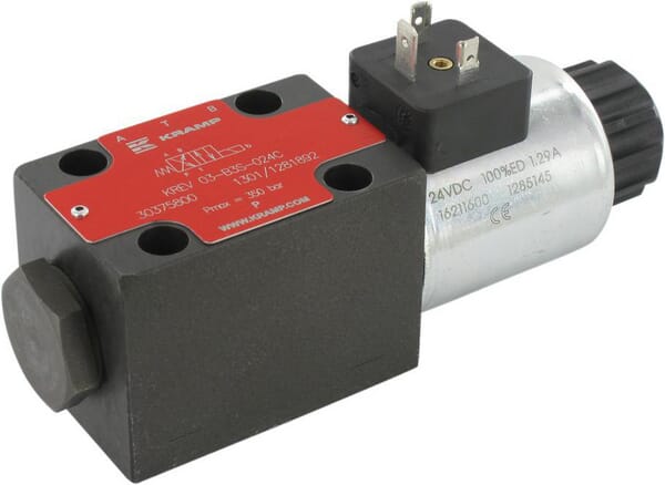 Vanne de régulation NG6, 350bar, 230V